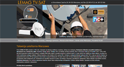 Desktop Screenshot of lemag-tvsat.waw.pl