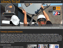 Tablet Screenshot of lemag-tvsat.waw.pl